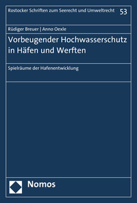 Vorderes Coverbild Vorbeugender Hochwasserschutz in Häfen und Werften