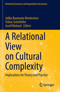 Vorderes Coverbild A Relational View on Cultural Complexity