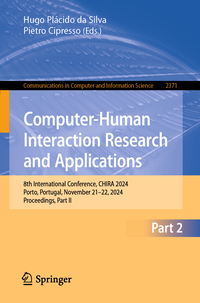 Vorderes Coverbild Computer-Human Interaction Research and Applications