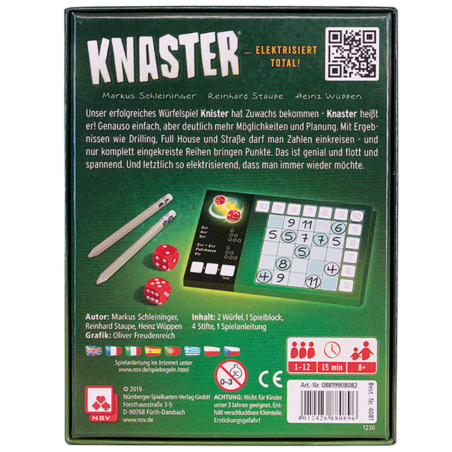 Rückseitencover Knaster