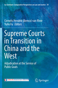 Vorderes Coverbild Supreme Courts in Transition in China and the West