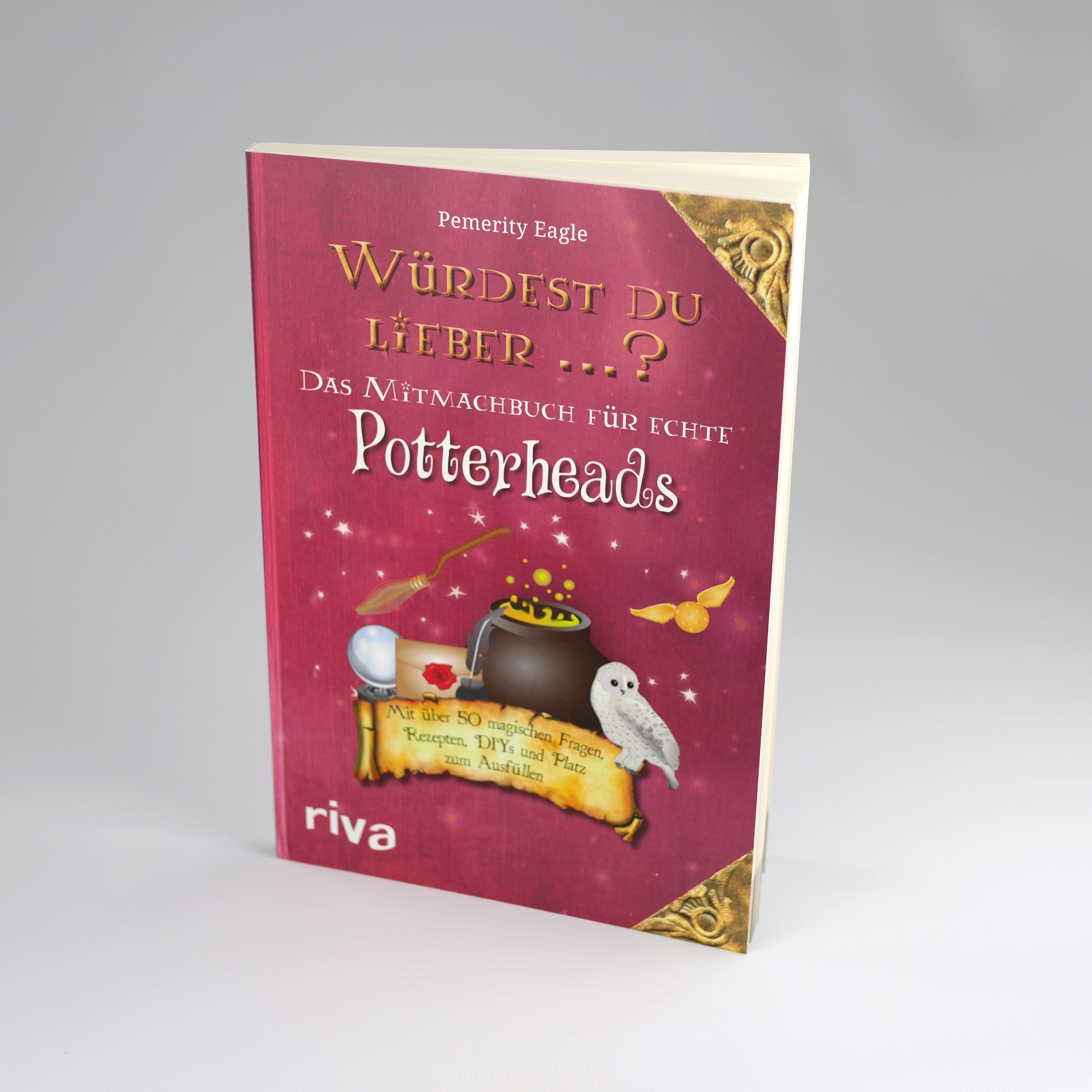 Beispielinhalt (Bild) Würdest du lieber ...? – Das Mitmachbuch für echte Potterheads