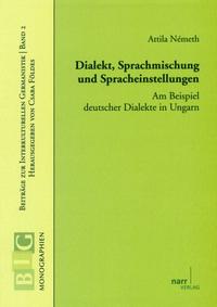 Vorderes Coverbild Dialekt, Sprachmischungen und Spracheinstellungen