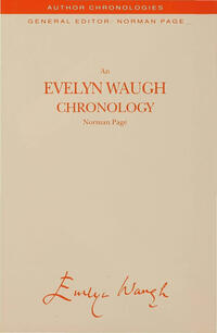 Vorderes Coverbild An Evelyn Waugh Chronology