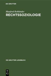 Vorderes Coverbild Rechtssoziologie