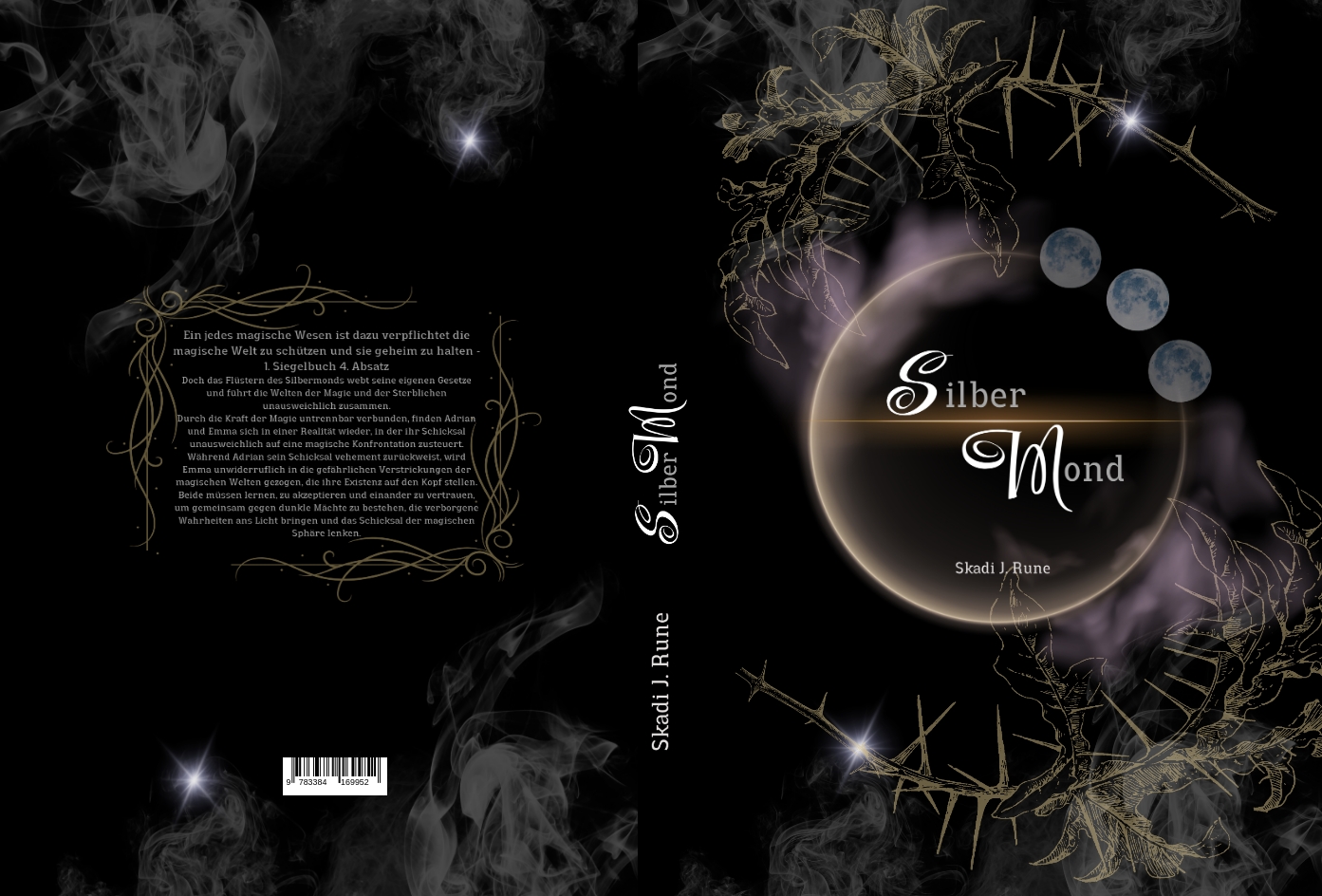 Gesamtes Coverbild Silbermond - Magischer Fantasyroman