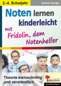 Vorderes Coverbild Noten lernen kinderleicht