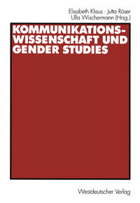 Vorderes Coverbild Kommunikationswissenschaft und Gender Studies