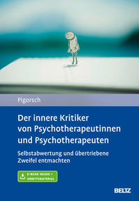 Vorderes Coverbild Der innere Kritiker von Psychotherapeutinnen und Psychotherapeuten