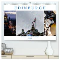 Vorderes Coverbild EDINBURGH. Glanzlichter aus Stadt und Region. (hochwertiger Premium Wandkalender 2025 DIN A2 quer), Kunstdruck in Hochglanz