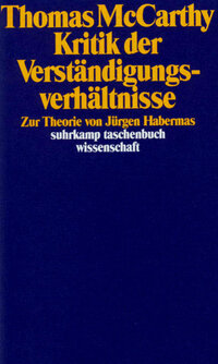 Vorderes Coverbild Kritik der Verständigungsverhältnisse