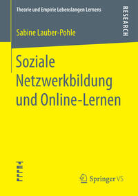 Vorderes Coverbild Soziale Netzwerkbildung und Online -Lernen