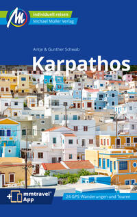 Vorderes Coverbild Karpathos Reiseführer Michael Müller Verlag