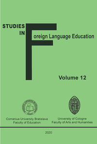 Vorderes Coverbild Studies in Foreign Language Education