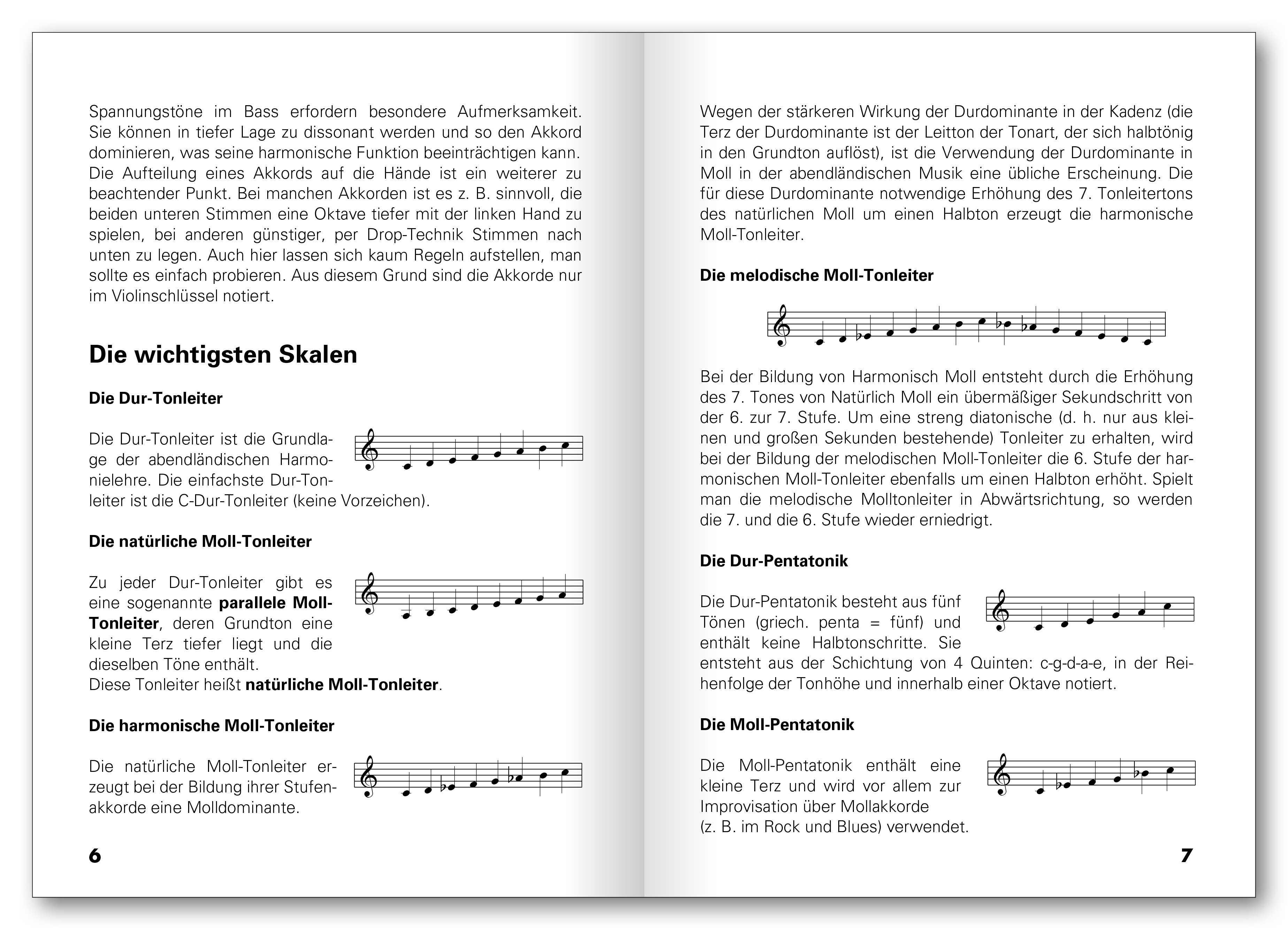 Beispielinhalt (Bild) Easy Chords Keyboard