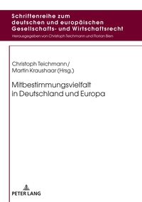 Vorderes Coverbild Mitbestimmungsvielfalt in Deutschland und Europa
