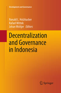 Vorderes Coverbild Decentralization and Governance in Indonesia