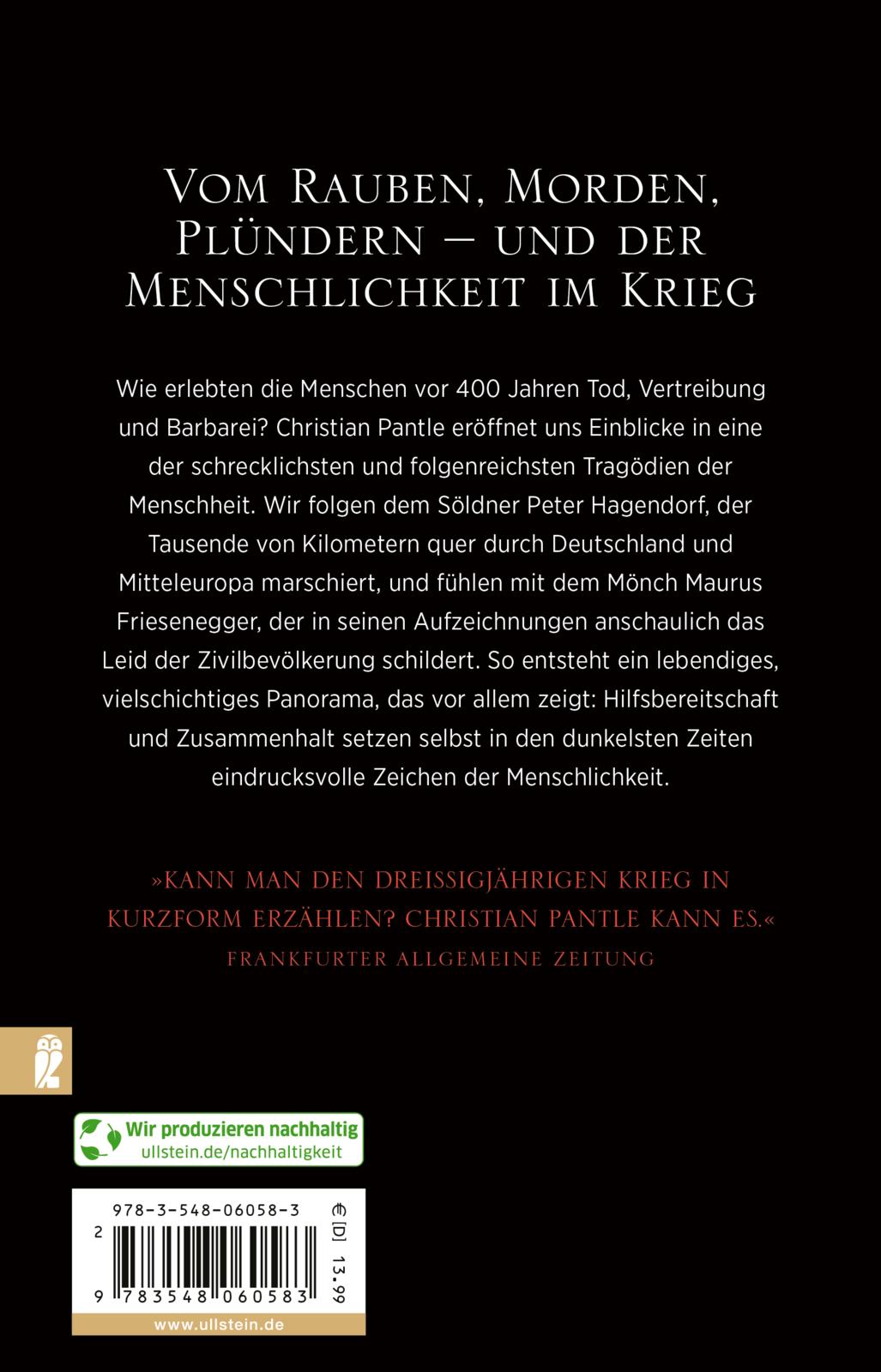 Rückseitencover Der Dreißigjährige Krieg