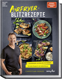 Vorderes Coverbild Airfryer-Blitzrezepte