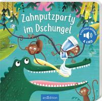 Vorderes Coverbild Zahnputzparty im Dschungel