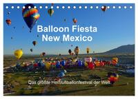 Vorderes Coverbild Balloon Fiesta New Mexico (Tischkalender 2025 DIN A5 quer), CALVENDO Monatskalender