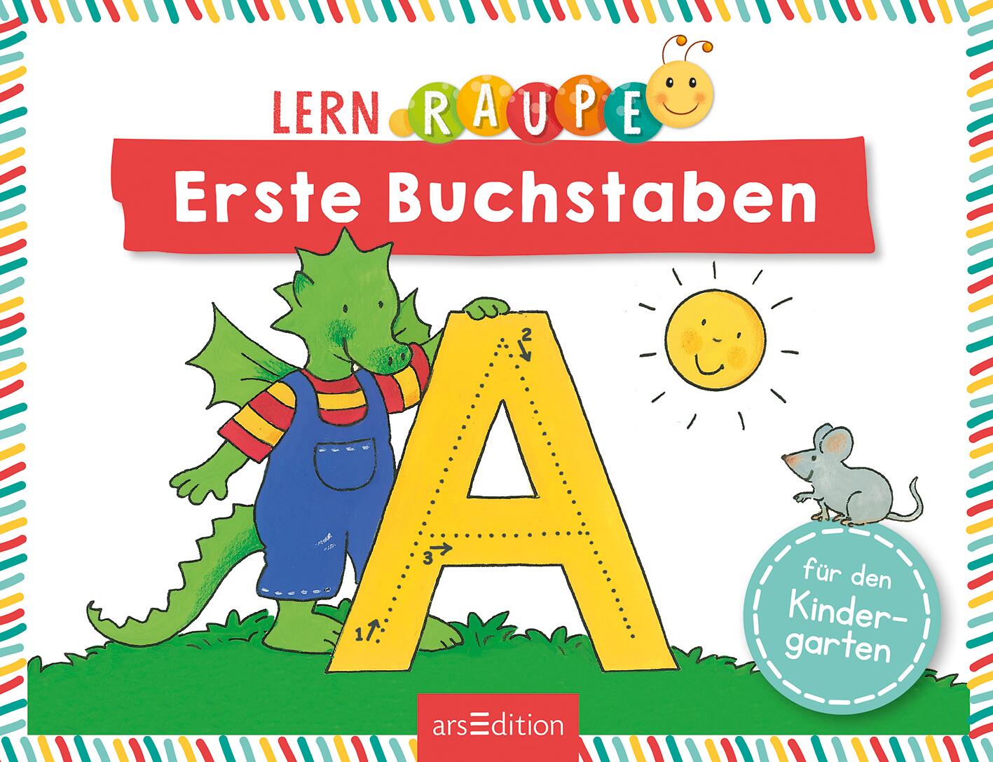 Beispielinhalt (Bild) Display Lernraupe-Blöcke