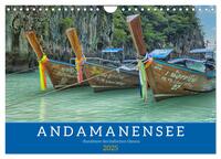 Vorderes Coverbild Andamanensee Randmeer des Indischen Ozeans (Wandkalender 2025 DIN A4 quer), CALVENDO Monatskalender