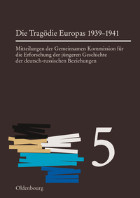 Vorderes Coverbild Mitteilungen der Gemeinsamen Kommission für die Erforschung der jüngeren... / Die Tragödie Europas