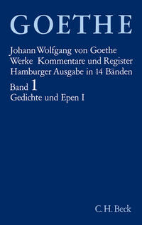 Vorderes Coverbild Goethes Werke Bd. 1: Gedichte und Epen I