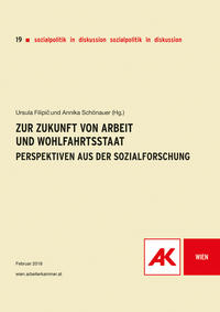 Vorderes Coverbild Zur Zukunft von Arbeit und Wohlfahrtsstaat