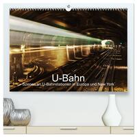 Vorderes Coverbild U-Bahn - Szenen an U-Bahnstationen in Europa und New York (hochwertiger Premium Wandkalender 2026 DIN A2 quer), Kunstdruck in Hochglanz