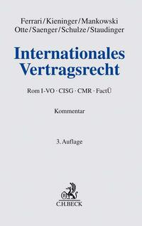 Vorderes Coverbild Internationales Vertragsrecht