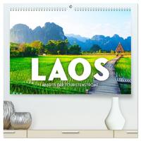 Vorderes Coverbild Laos - Abseits der Touristenströme. (hochwertiger Premium Wandkalender 2025 DIN A2 quer), Kunstdruck in Hochglanz