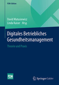Vorderes Coverbild Digitales Betriebliches Gesundheitsmanagement