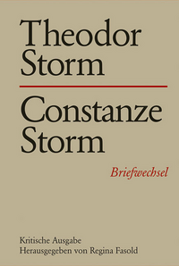 Vorderes Coverbild Theodor Storm – Constanze Storm