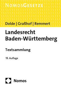 Vorderes Coverbild Landesrecht Baden-Württemberg