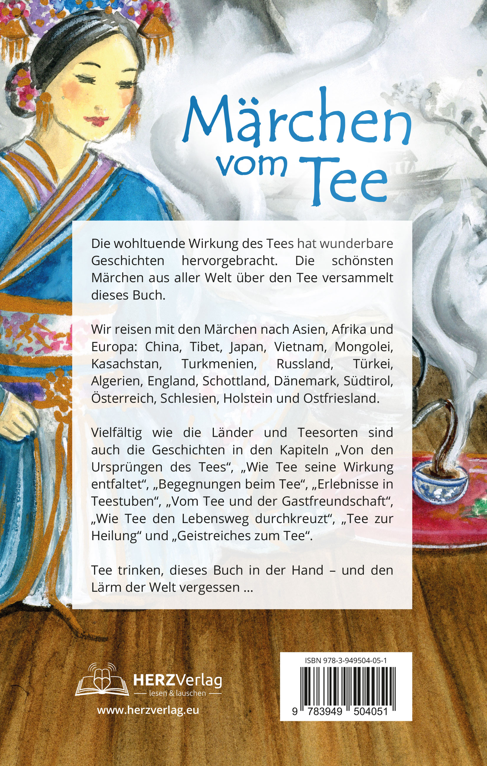 Rückseitencover Märchen vom Tee