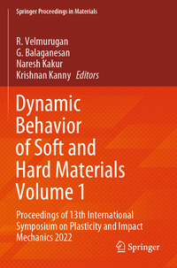 Vorderes Coverbild Dynamic Behavior of Soft and Hard Materials Volume 1
