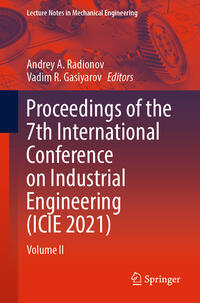 Vorderes Coverbild Proceedings of the 7th International Conference on Industrial Engineering (ICIE 2021)