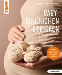 Vorderes Coverbild Baby-Schühchen stricken (kreativ.kompakt)
