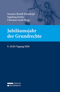 Vorderes Coverbild Jubiläumsjahr der Grundrechte
