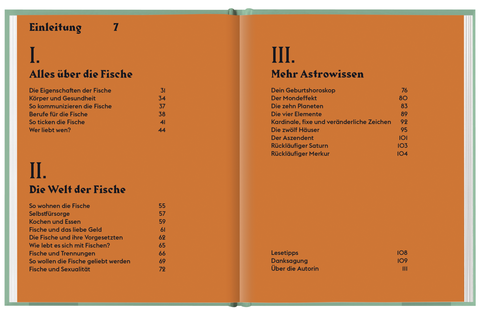 Beispielinhalt (Bild) Fische