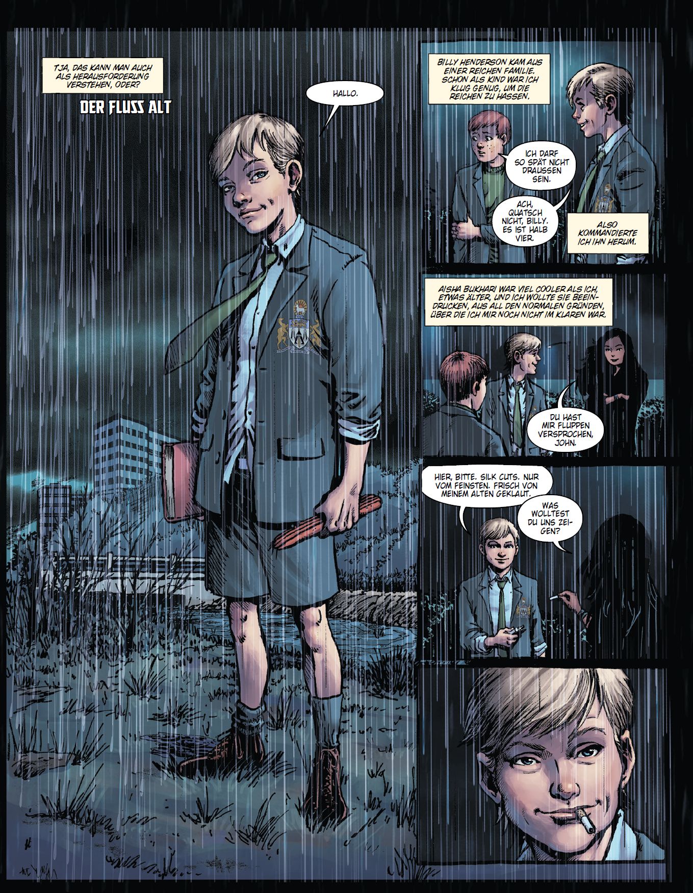 Beispielinhalt (Bild) Hellblazer: Gefallene Engel