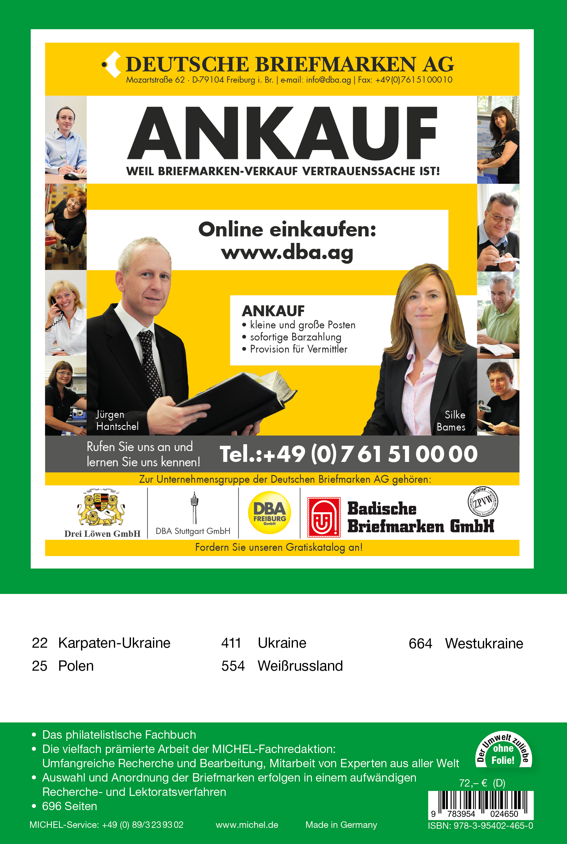 Rückseitencover Osteuropa 2023/2024
