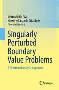 Vorderes Coverbild Singularly Perturbed Boundary Value Problems