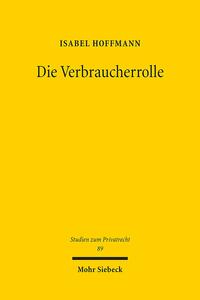 Vorderes Coverbild Die Verbraucherrolle