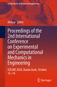 Vorderes Coverbild Proceedings of the 2nd International Conference on Experimental and Computational Mechanics in Engineering