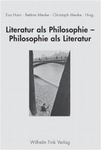 Vorderes Coverbild Literatur als Philosophie - Philosophie als Literatur