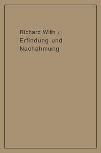 Vorderes Coverbild Erfindung und Nachahmung