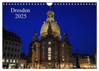 Vorderes Coverbild Dresden 2025 (Wandkalender 2025 DIN A4 quer), CALVENDO Monatskalender